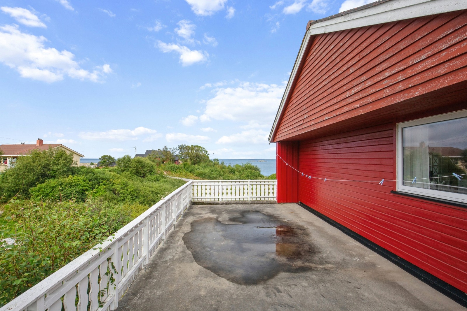 Terrasse over garasje Galleribilde