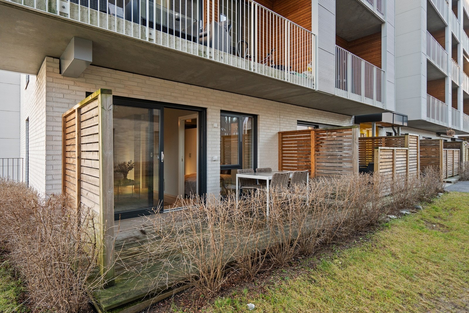 Markterrassen er på ca 13 kvm Galleribilde