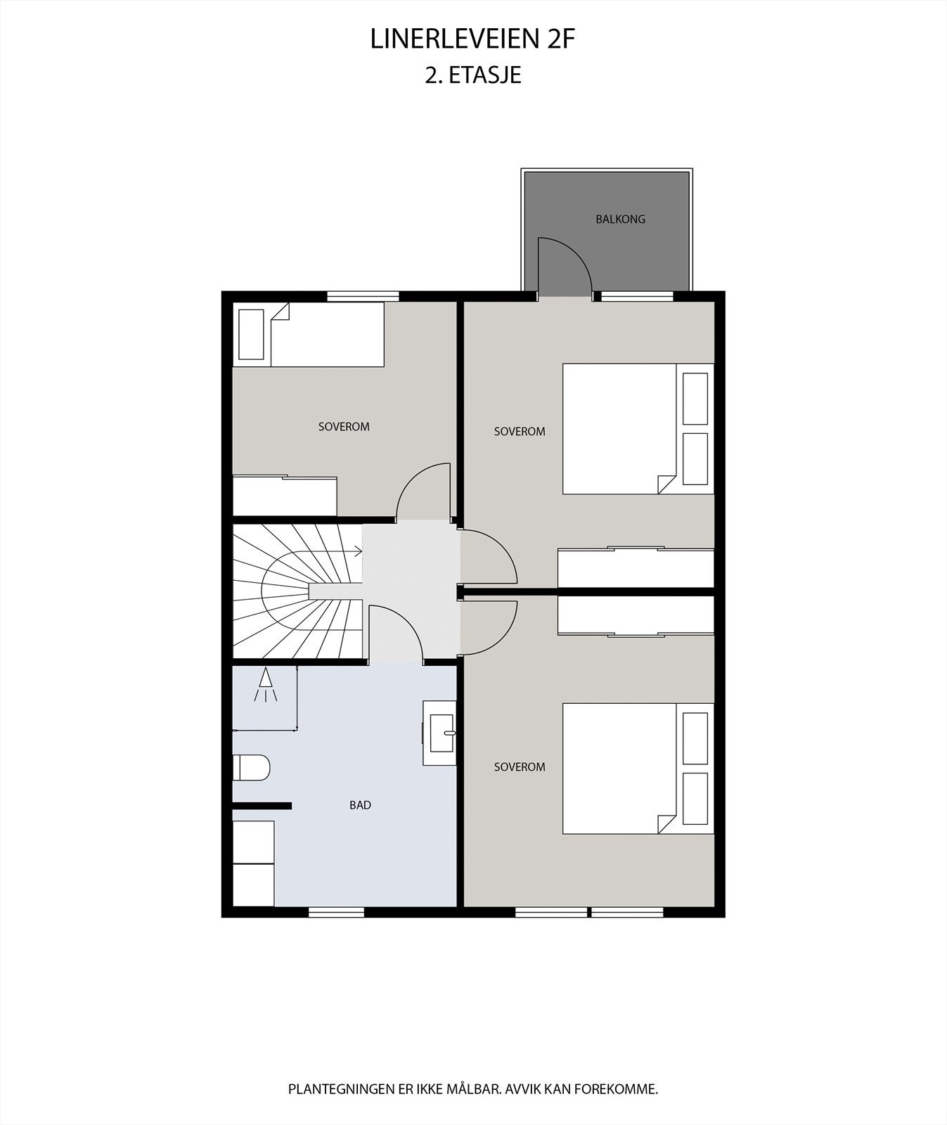 Plantegning 2ETG Galleribilde