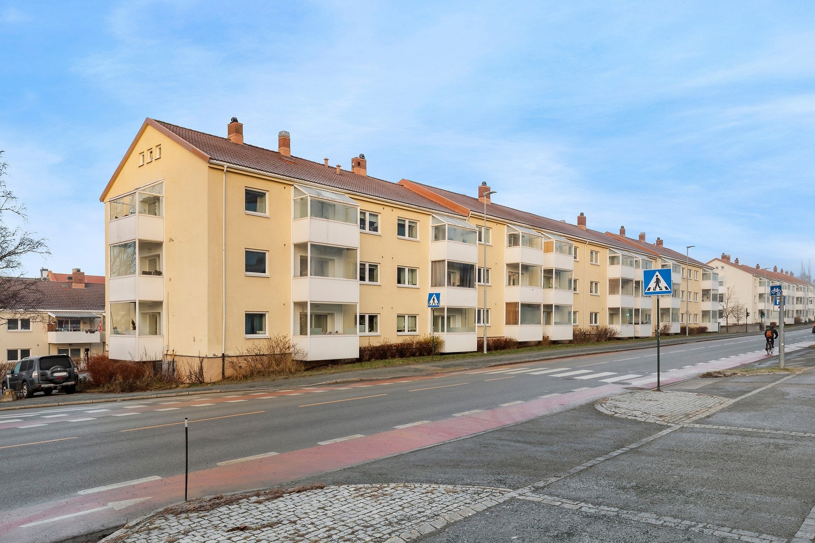 Velkommen til en hyggelig visning i Rosenborg borettslag. Galleribilde