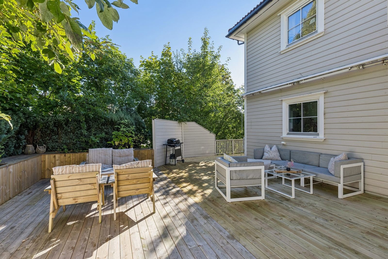 Eget privat uteområde Galleribilde