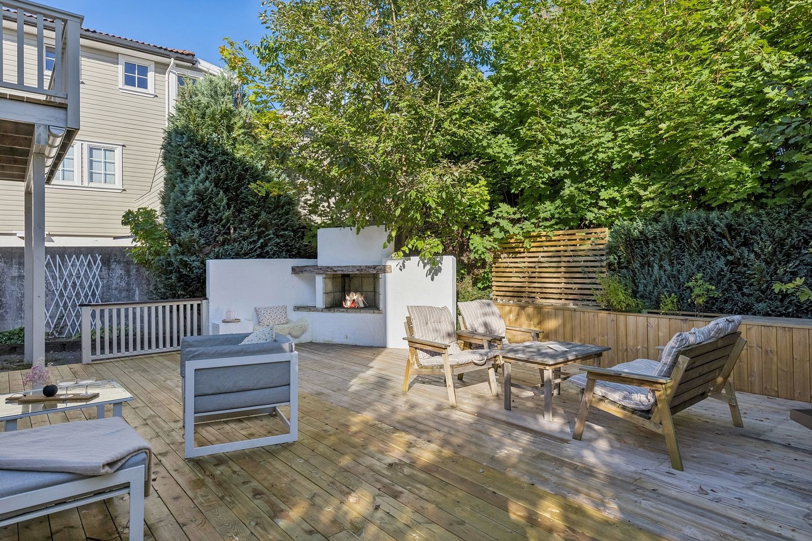 Eget privat uteområde Galleribilde