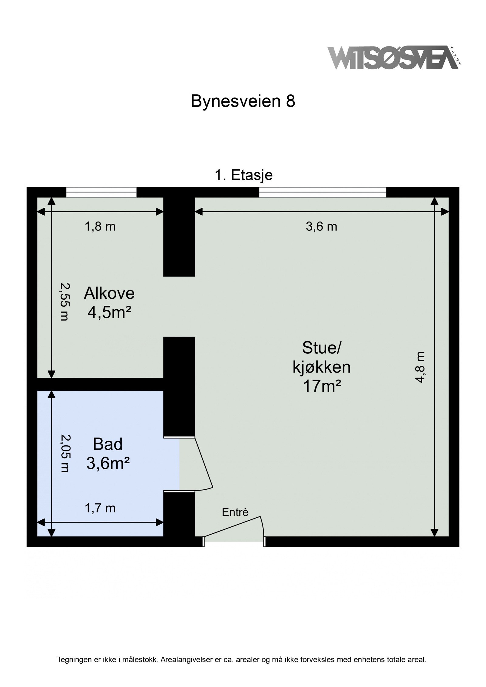 Planskisse. Galleribilde