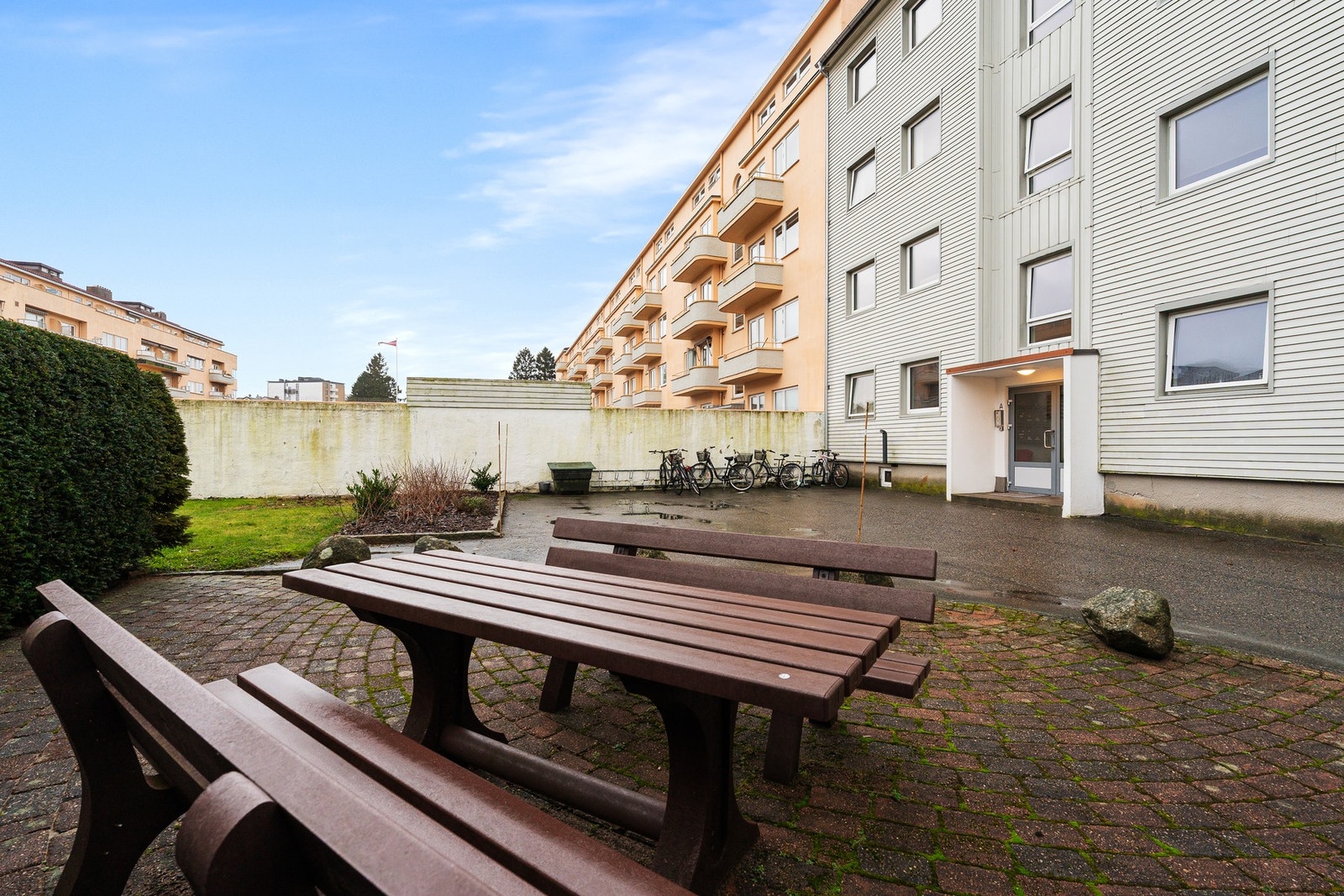 Fellesområde mellom blokkene Galleribilde