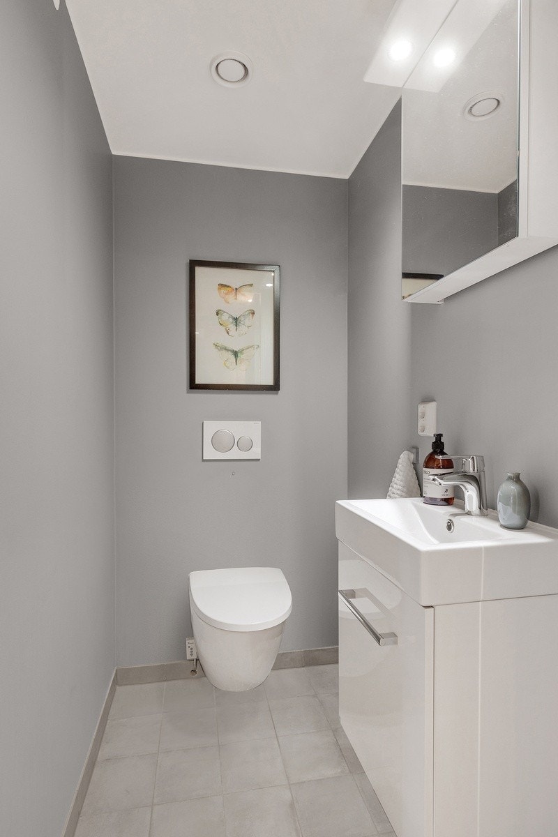 Toalettrom Galleribilde