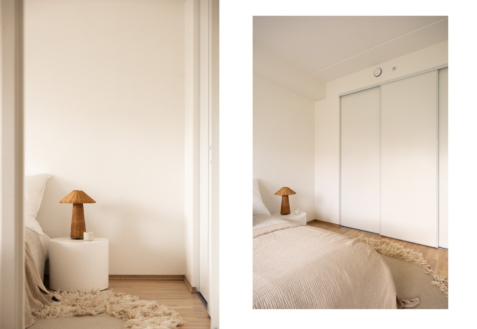 Gode oppbevaringsmuligheter med stort garderobeskap. Galleribilde