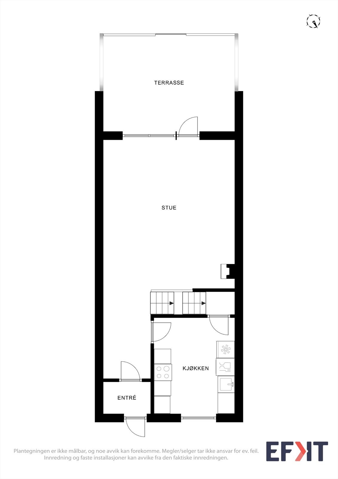 Plantegninger 1.etg. Galleribilde