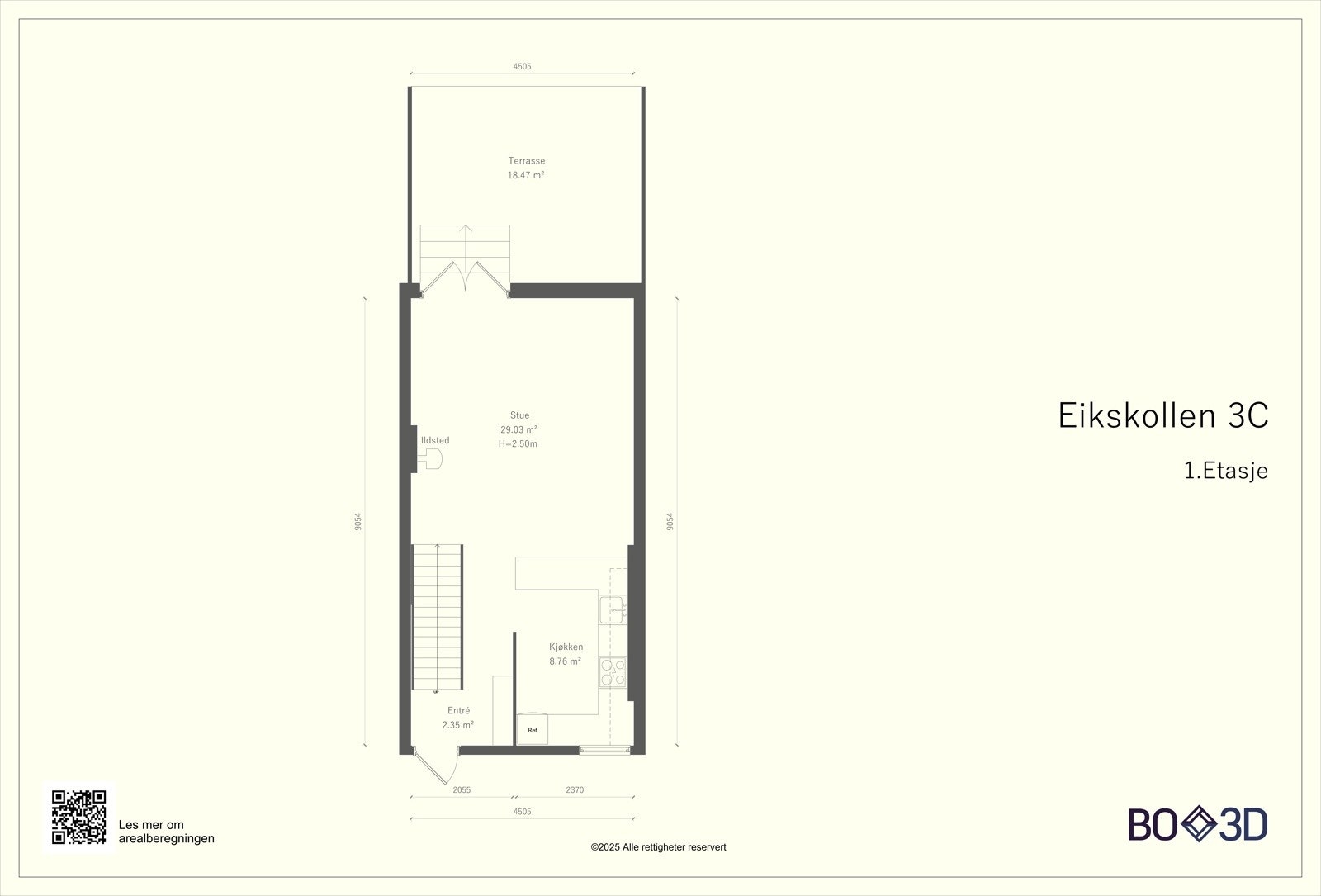 Plantegning 1.Etasje Galleribilde