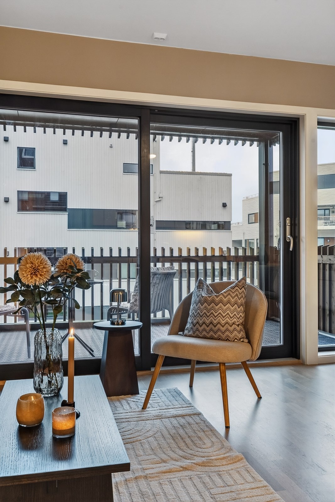 Utgang til altan på Ca. 11 kvm. Galleribilde