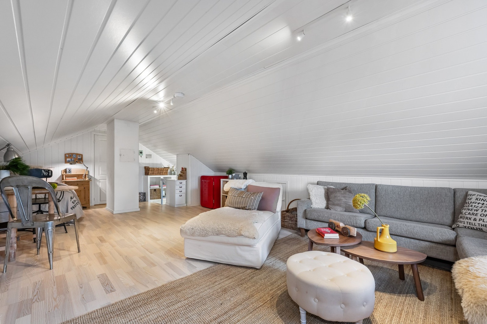 Her er det godt med plass til ønsket møblering og oppbevaring. Galleribilde