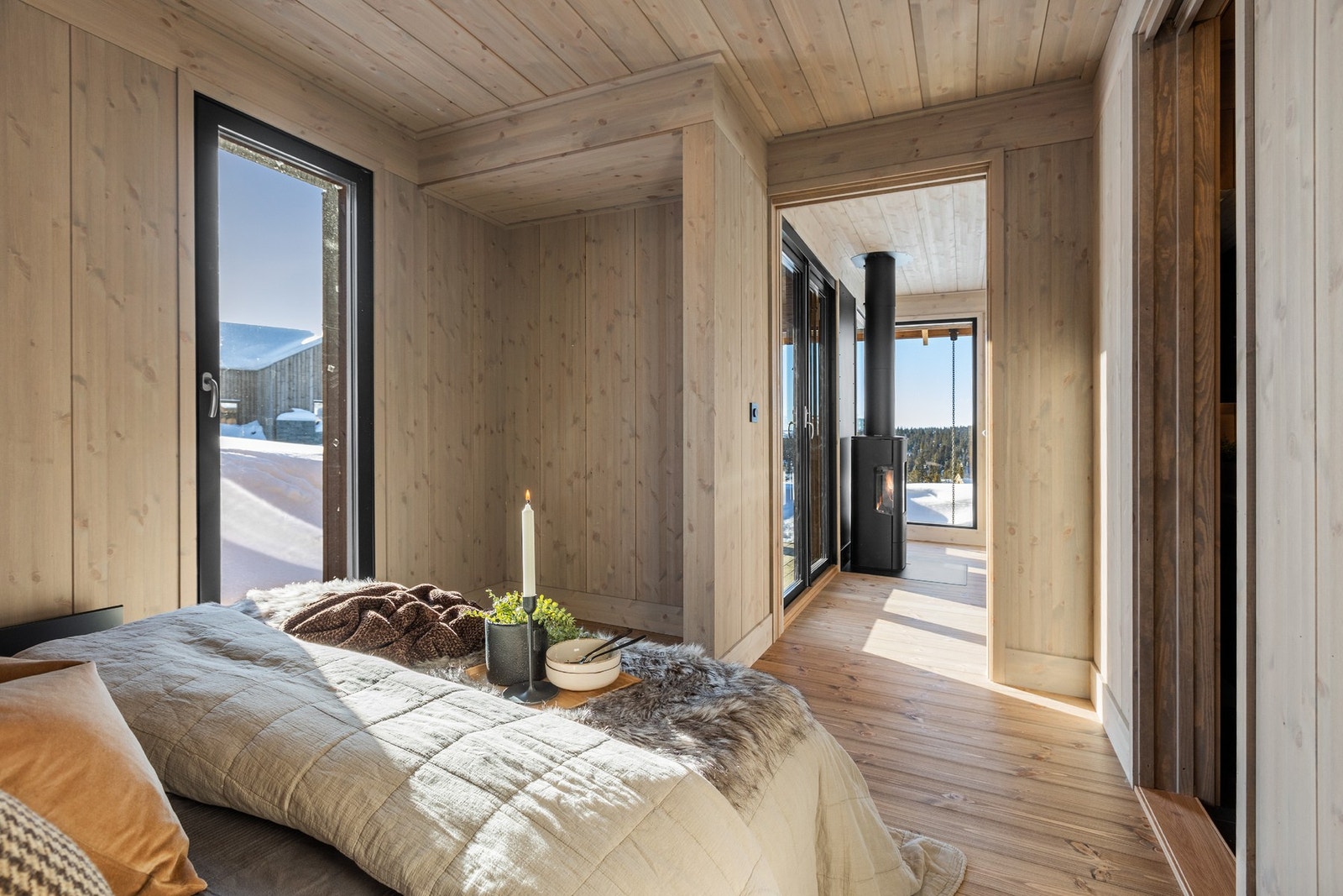 Det er også laget plass til en garderobeløsning Galleribilde