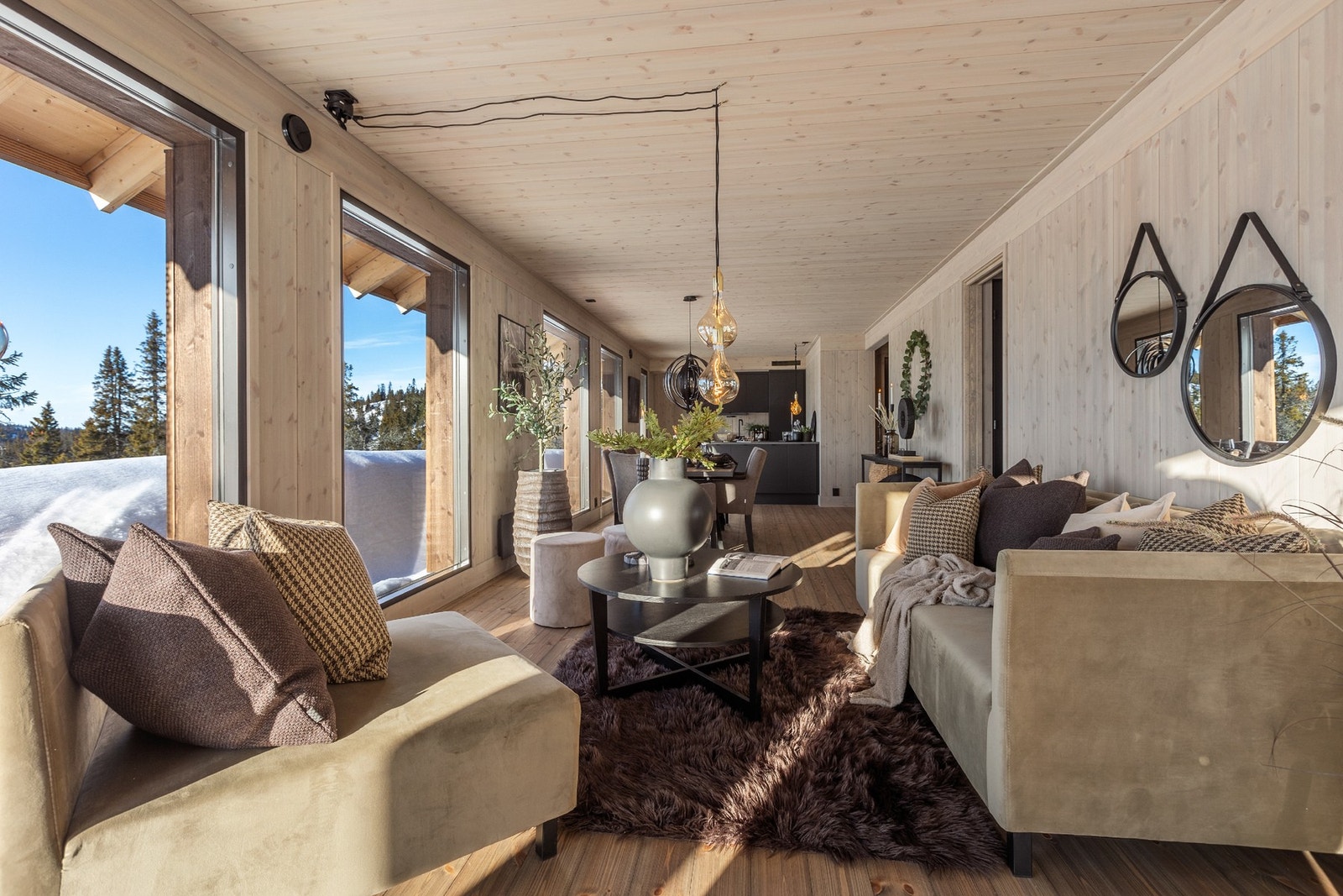 Her er det godt å lande etter en innholdsrik dag ute i fjellet Galleribilde