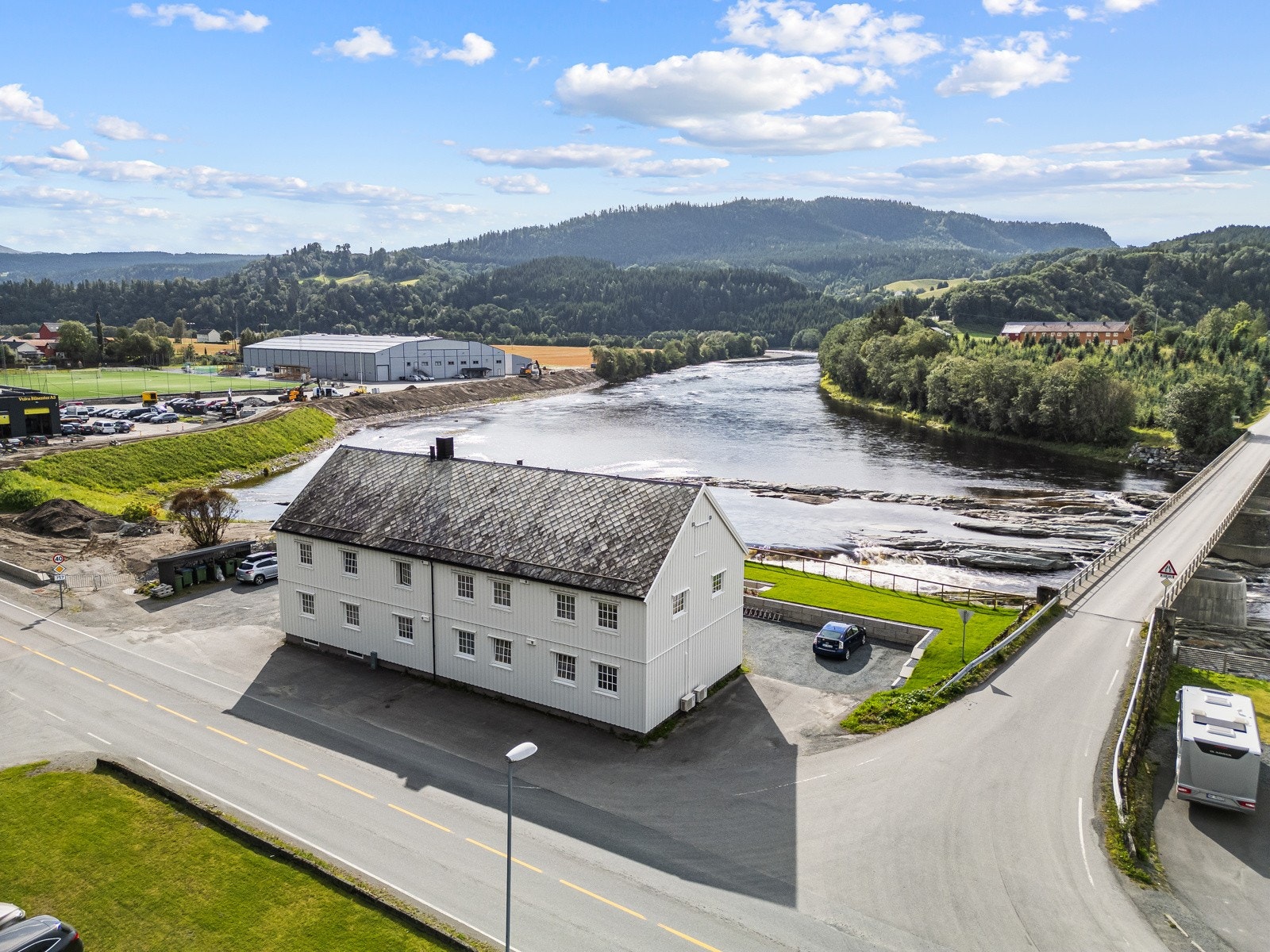 Dronefoto Galleribilde