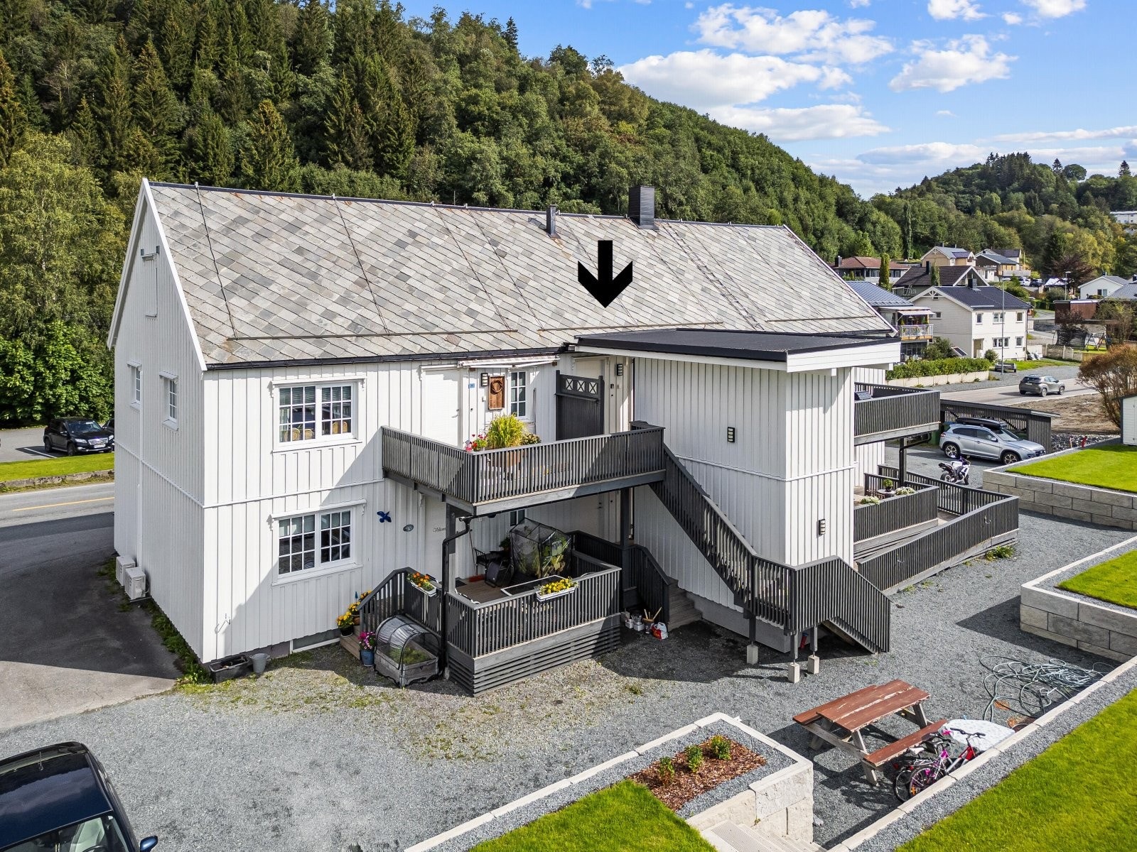 Dronefoto Galleribilde