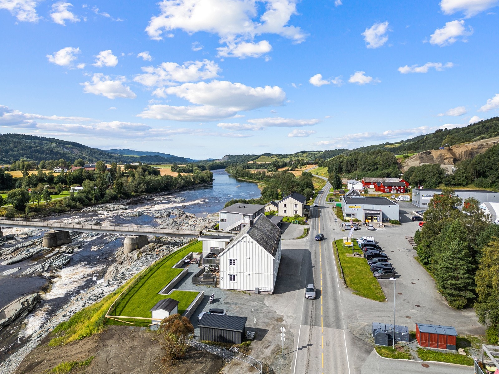 Dronefoto Galleribilde