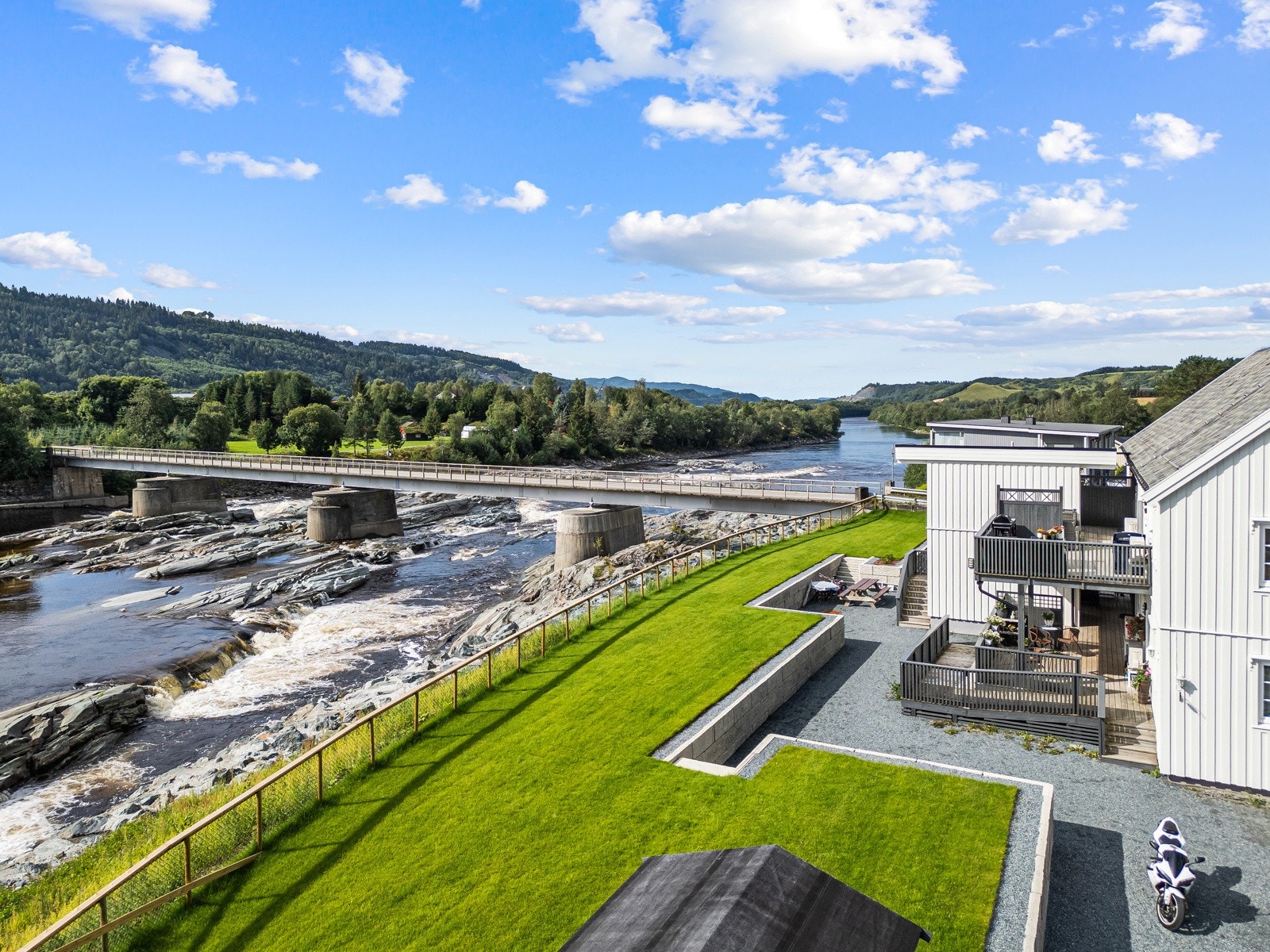 Dronefoto Galleribilde