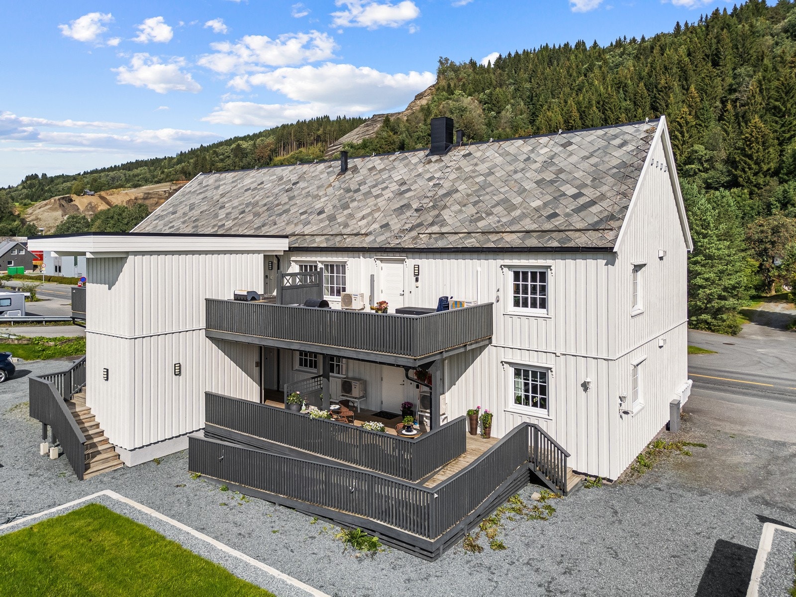 Dronefoto Galleribilde