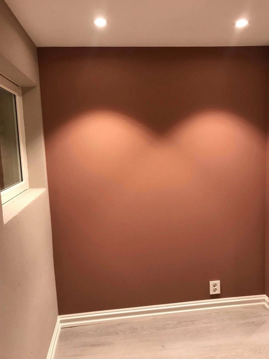 Soverom kontrastvegg Galleribilde