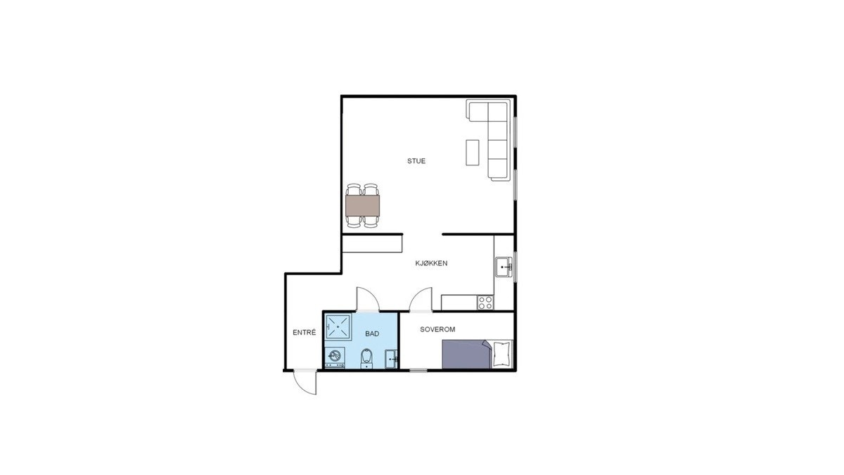 Ca. plantegning Galleribilde