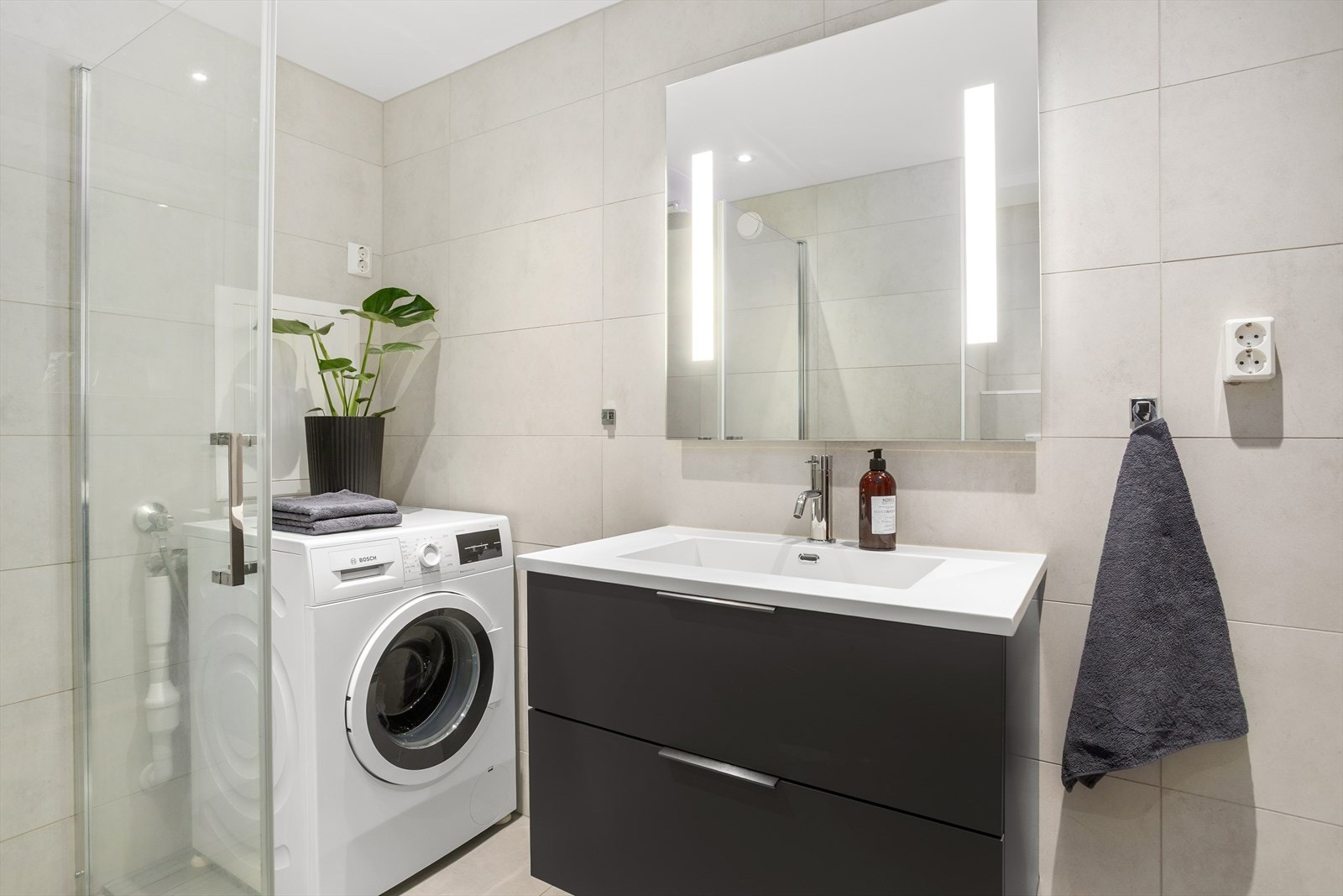 Opplegg for vaskemaskin Galleribilde