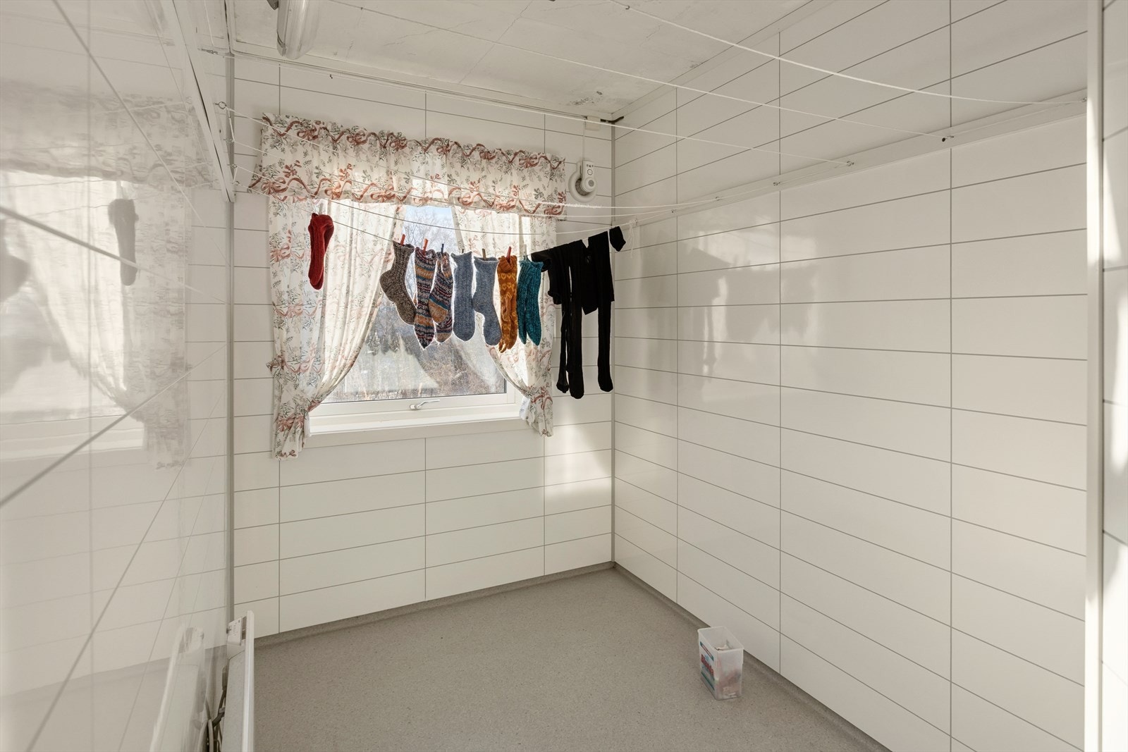 Tørkerom i tilknytning til vaskerommet. Galleribilde