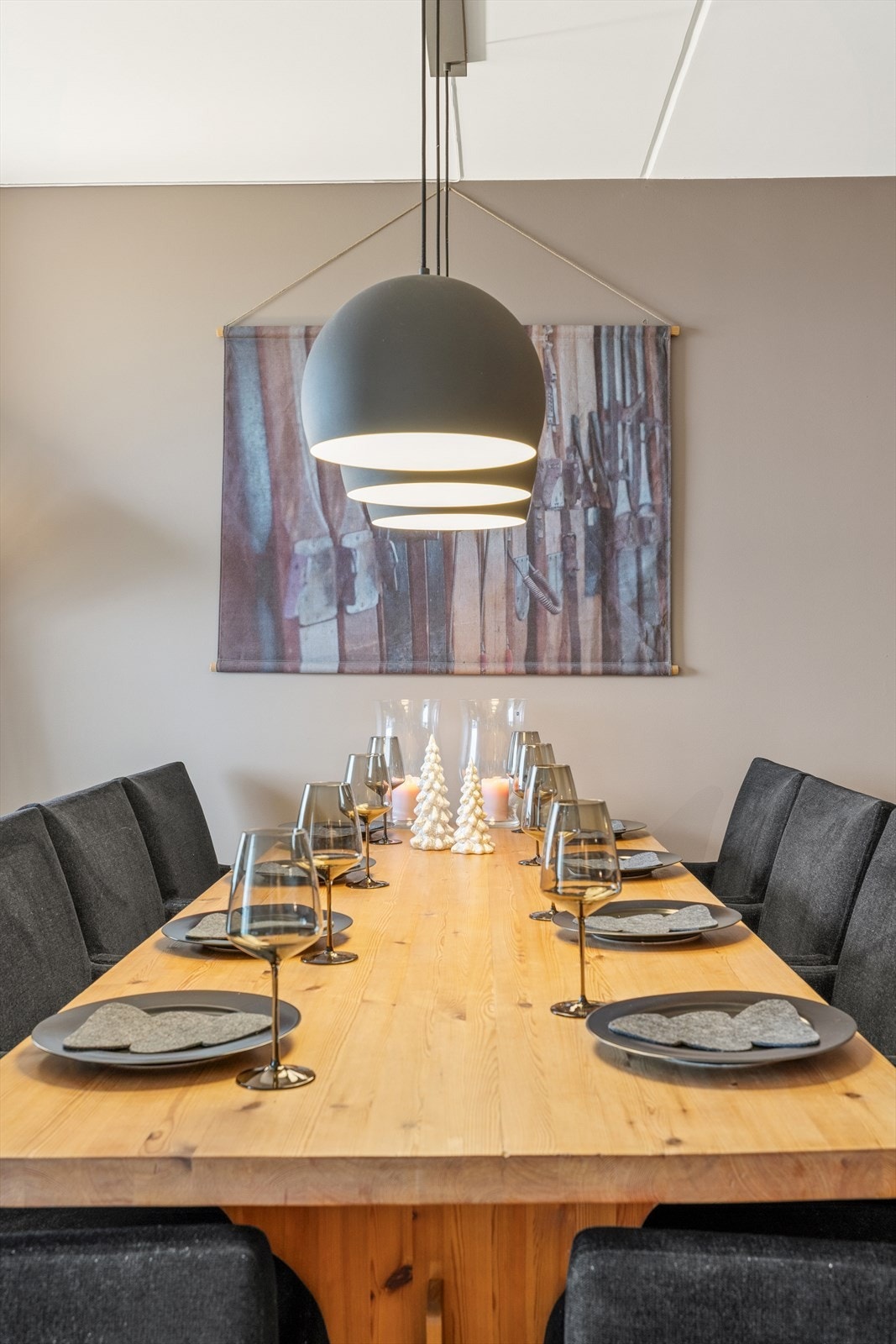 Her kan familien samles etter en lang herlig dag med utendørsaktiviteter og nyte et godt måltid. Galleribilde