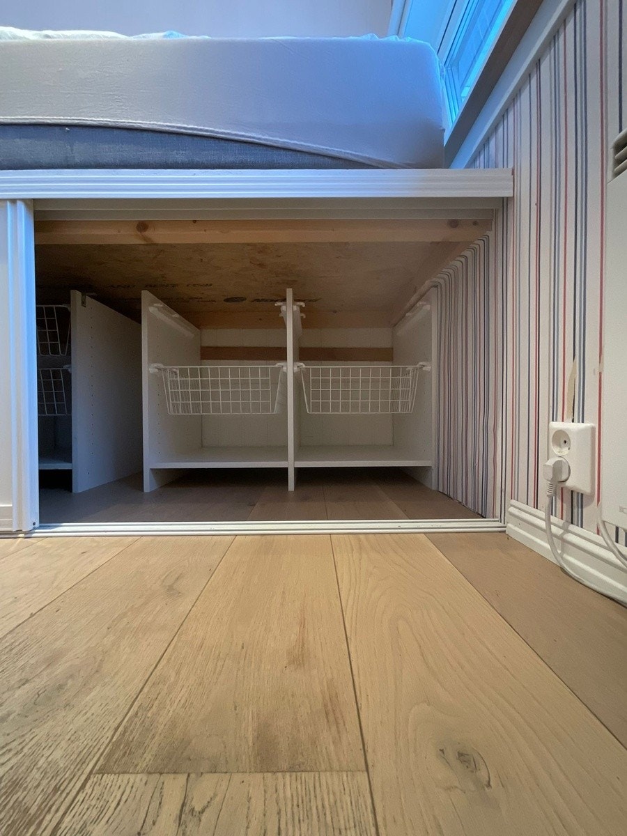 7m2. Oppbevaring under senga Galleribilde