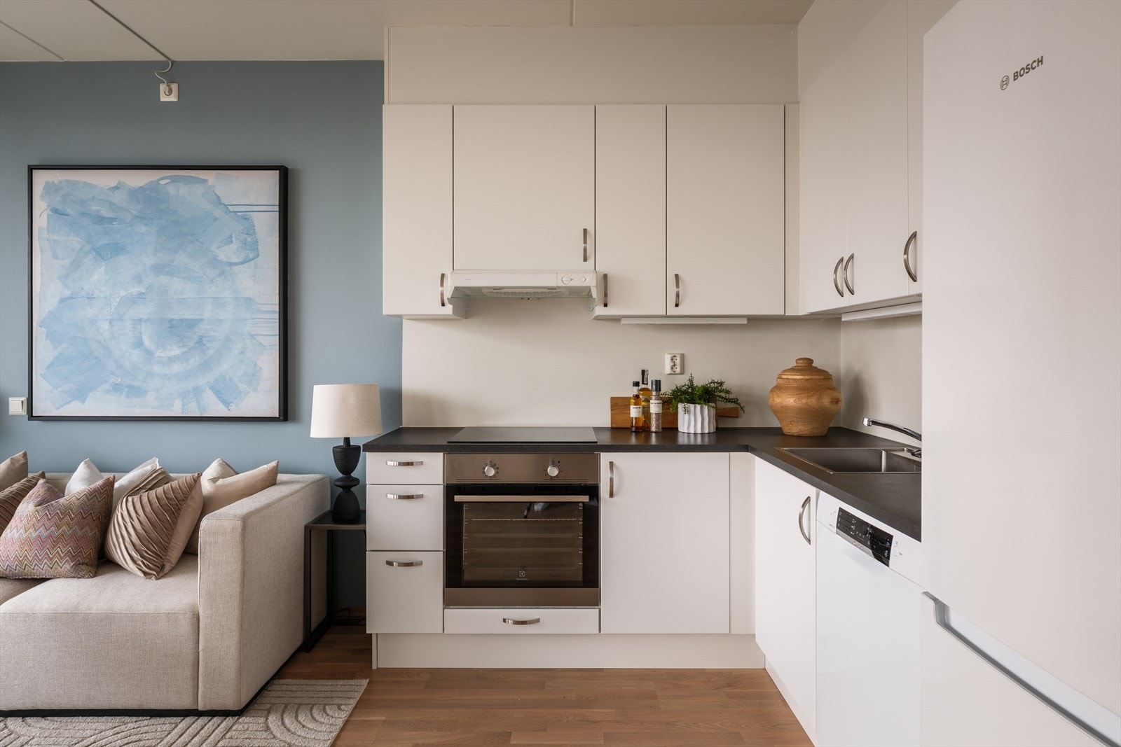 Det er tilkoblet mekanisk avtrekk over stekesonen Galleribilde