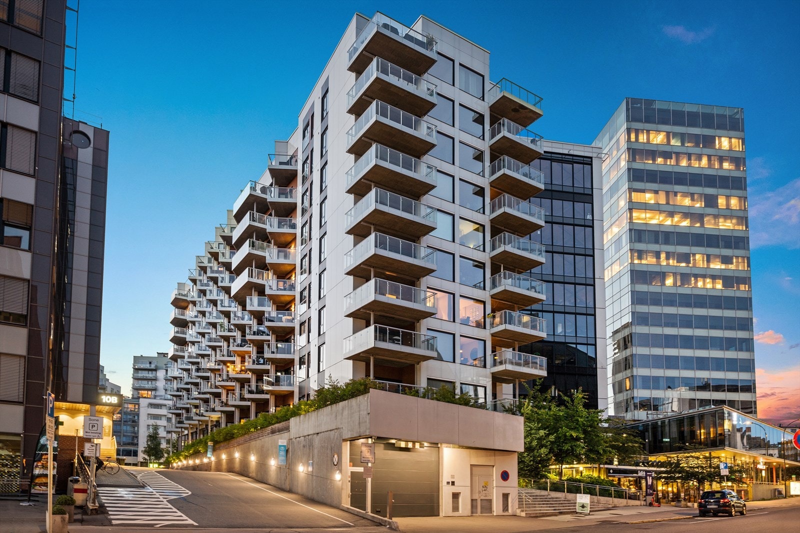 Leilighetene i Rift Colosseum er meget ettertraktet, blant annet grunnet kombinasjonen av sentral beliggenhet, høy standard og spesielt gode fasiliteter Galleribilde