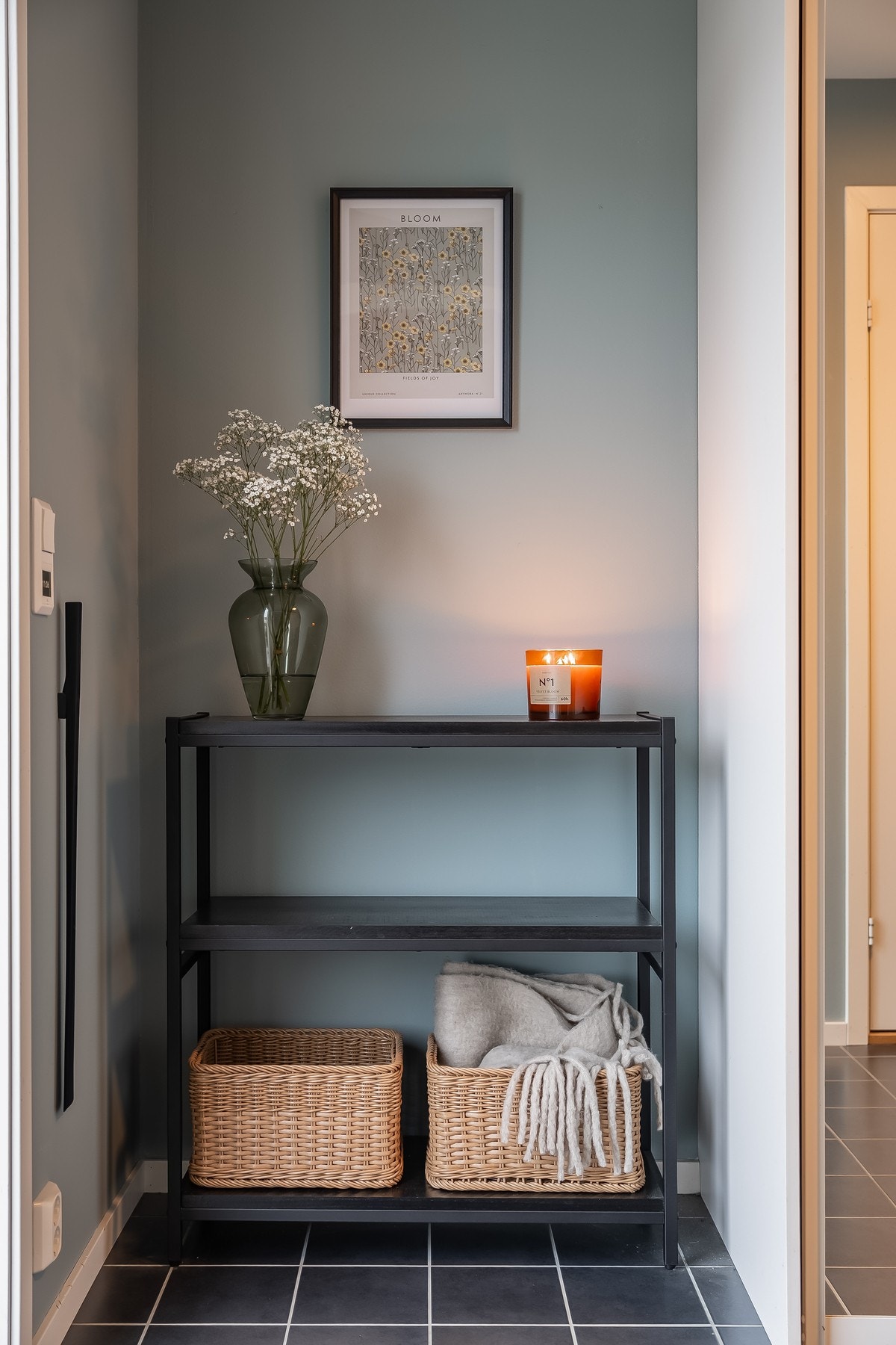 Alle rom er malt i moderne farger. Galleribilde