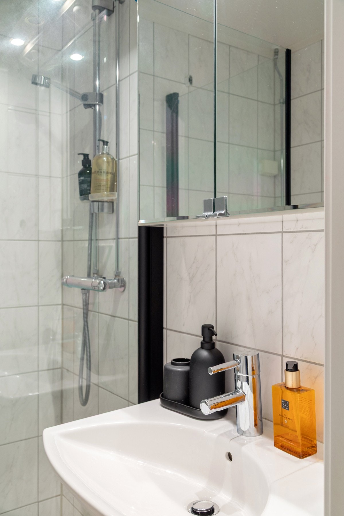 Baderommet ble oppgradert i 2007. Galleribilde