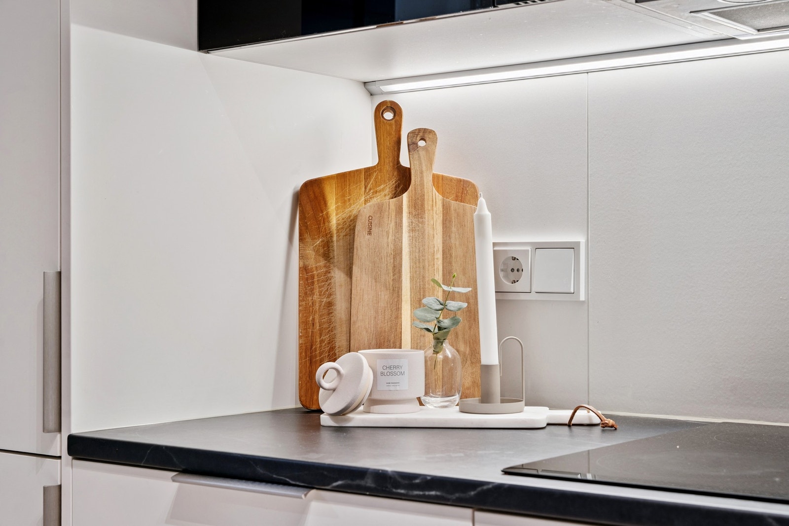 Detaljbilde kjøkken. Galleribilde