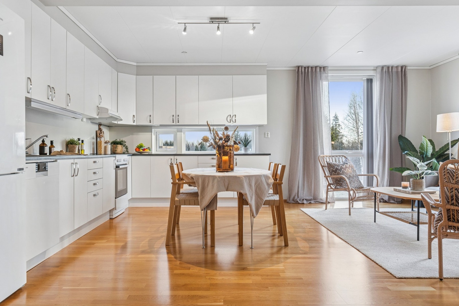 Her kan du spise et godt måltid alene, eller med de du er glad i. Galleribilde