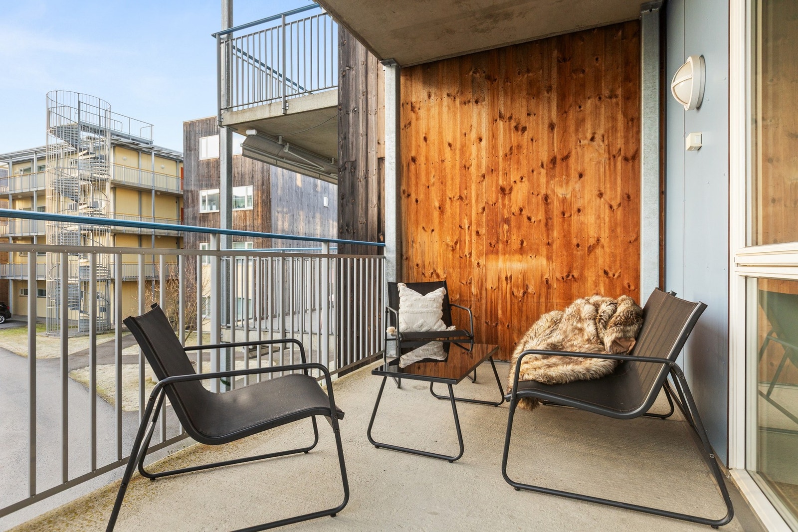 Her kan du nyte solrike dager og pent vær. Galleribilde