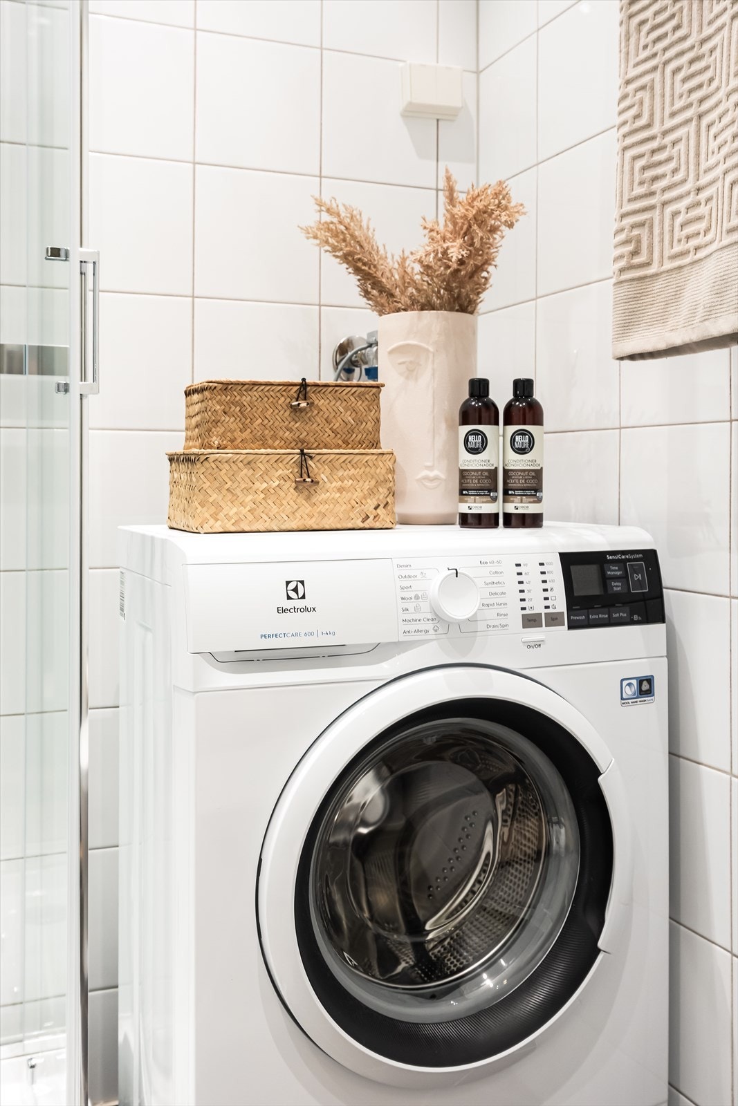 Vaskemaskin (ny i 2024) medfølger ved salg. Galleribilde