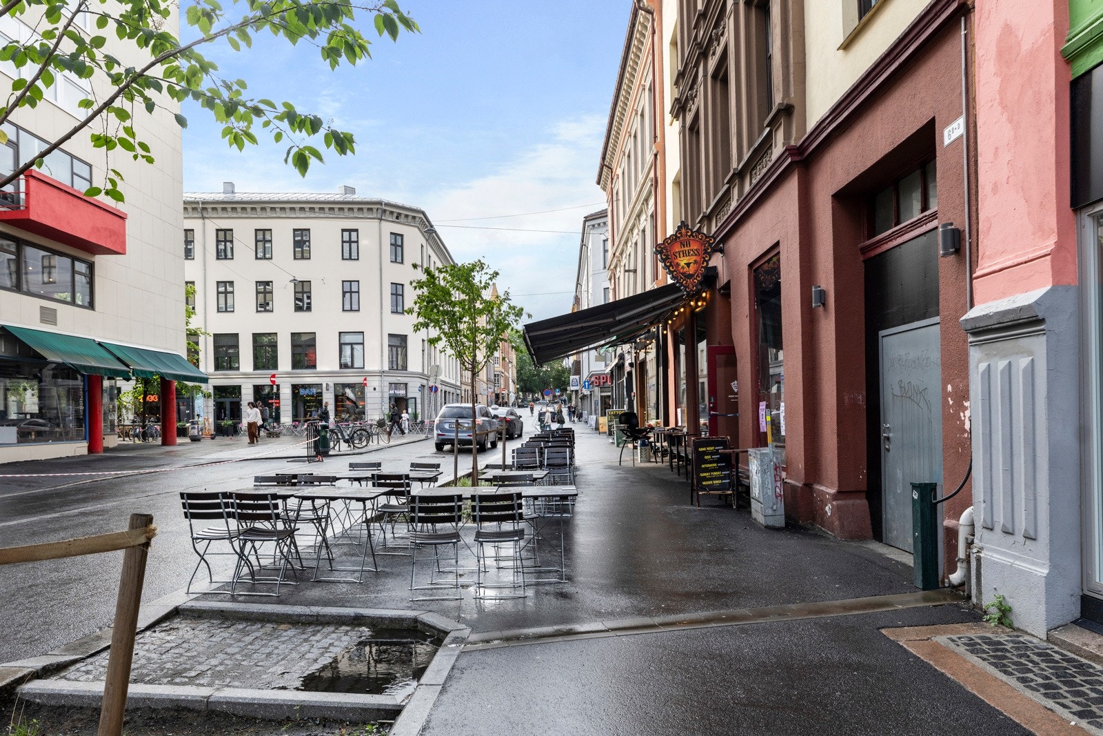 Leiligheten har en ypperlig beliggenhet i Bernt Ankers gate, rett ved livlige Torggata og i et område i stadig utvikling. Galleribilde