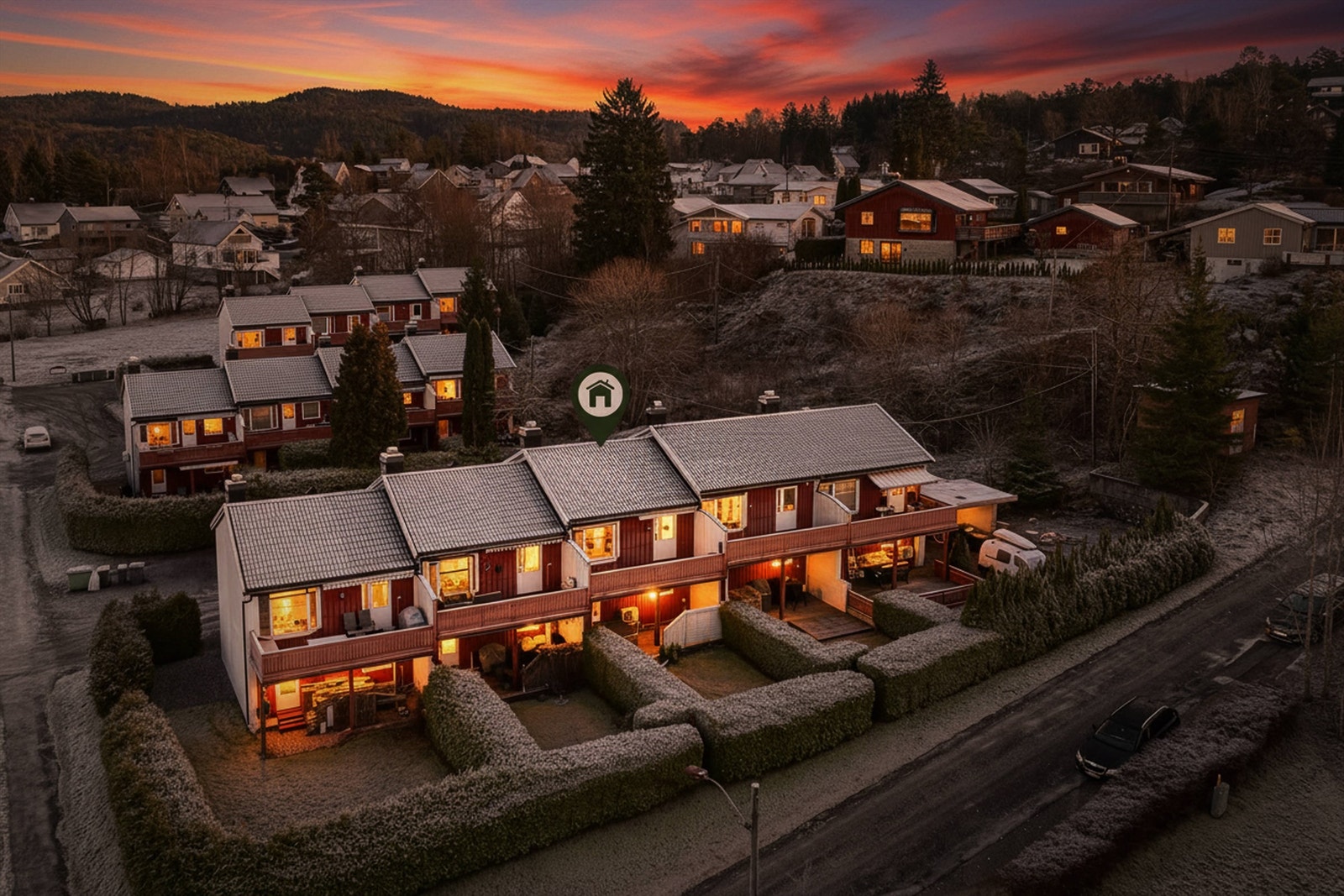 Kveldsbilde Galleribilde