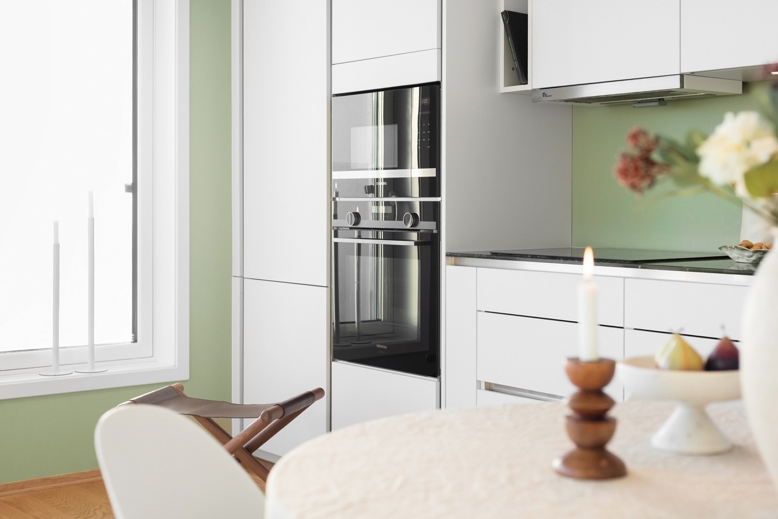 Integrert mikro og ovn. Galleribilde