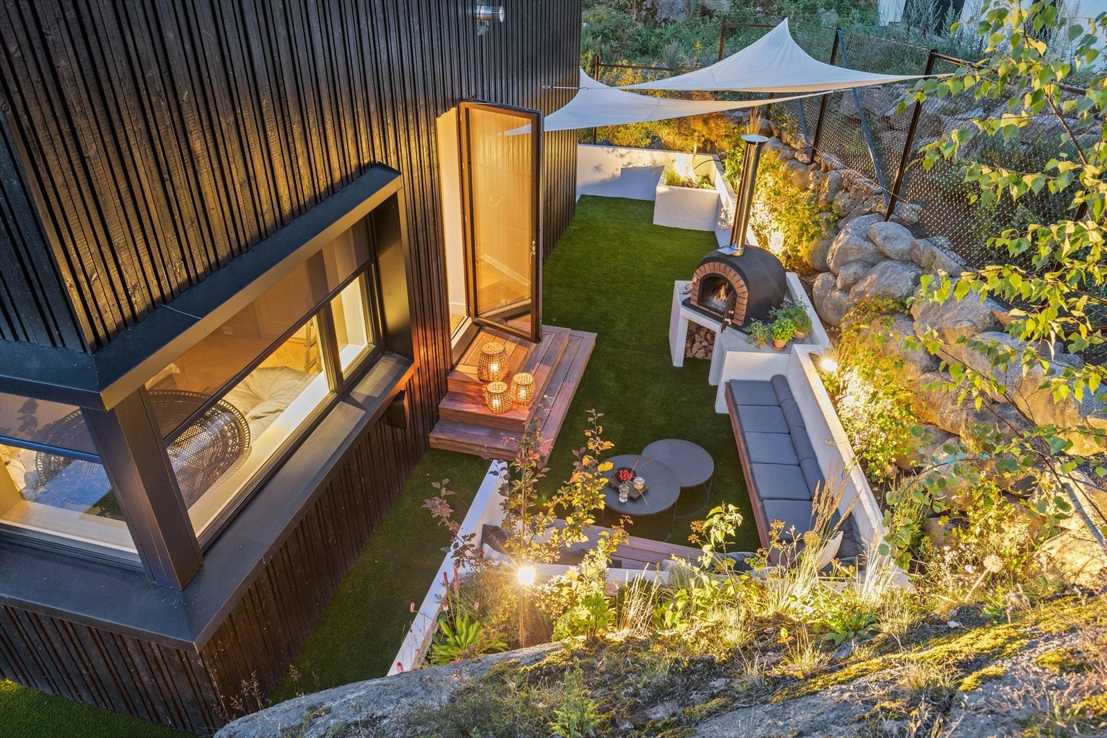 Minst like hyggelig på kvelden. Galleribilde