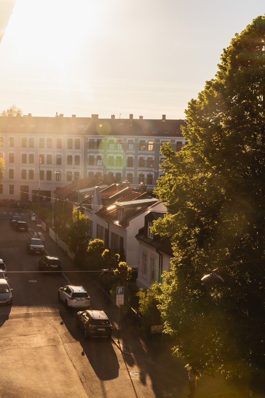 - Utsikten fra soveromsvinduet - Galleribilde