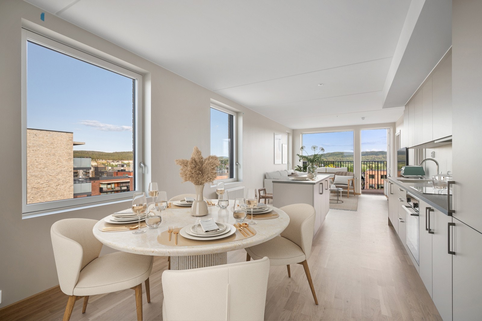 Bildet er virtuelt møblert. Galleribilde