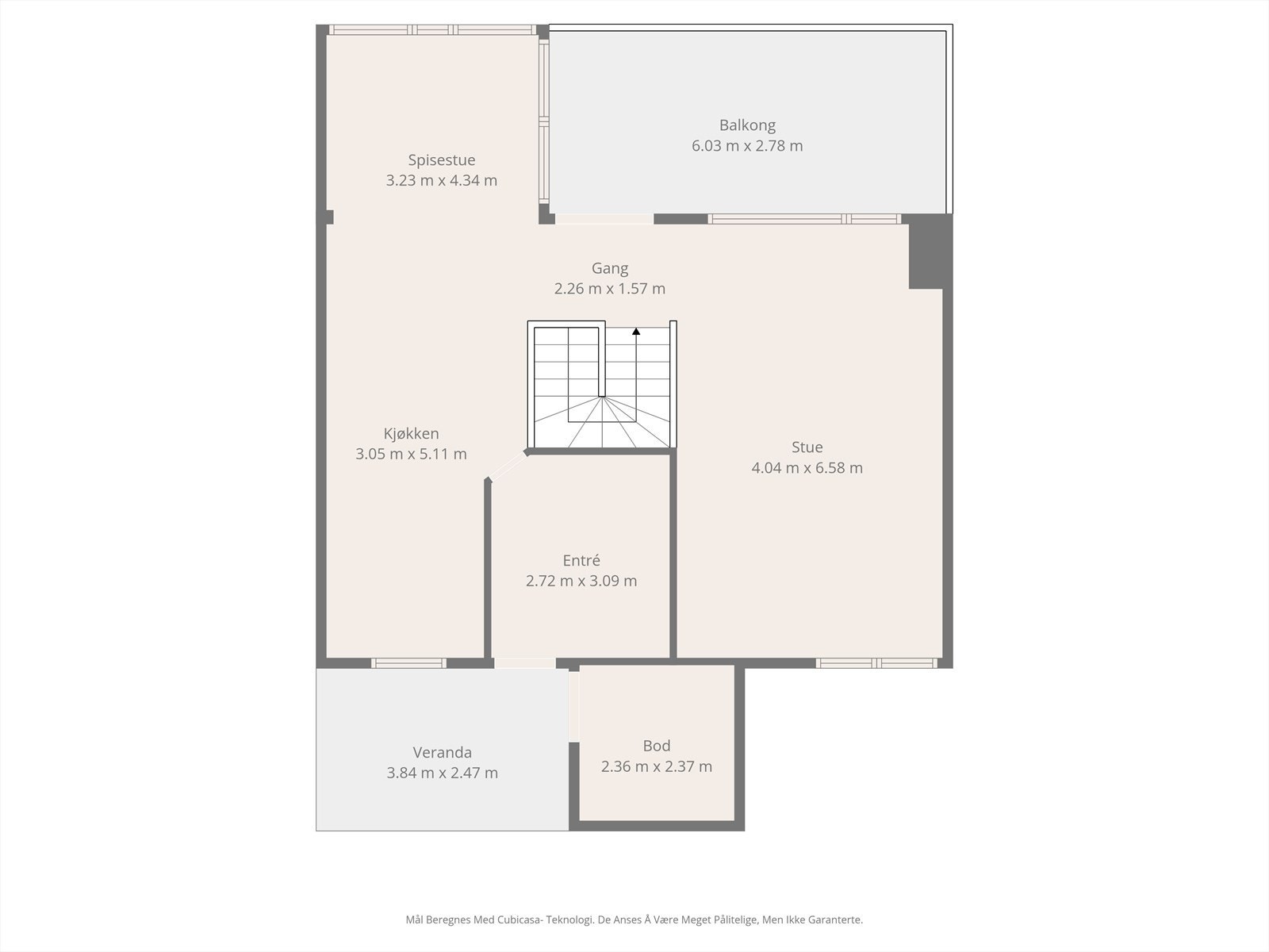 Planskisse 1. etasje. Galleribilde