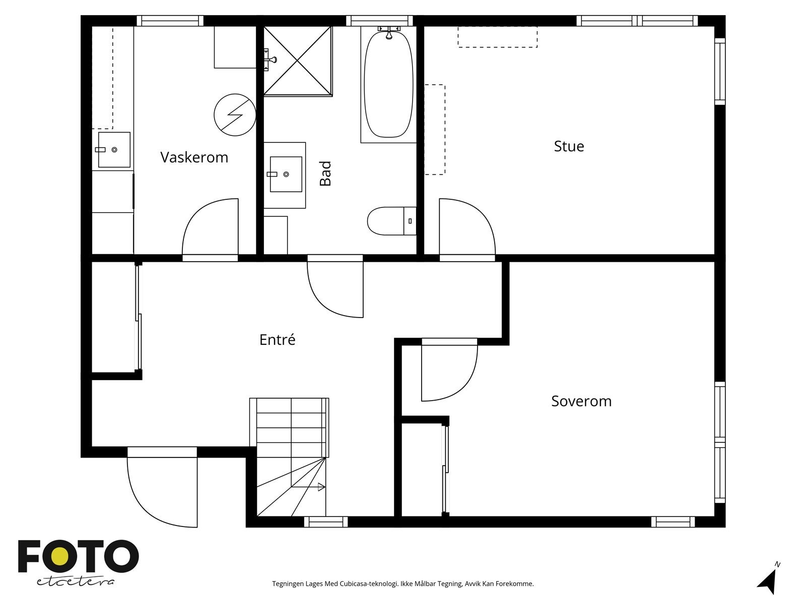 Illustrert planskisse, 1. etasje Galleribilde