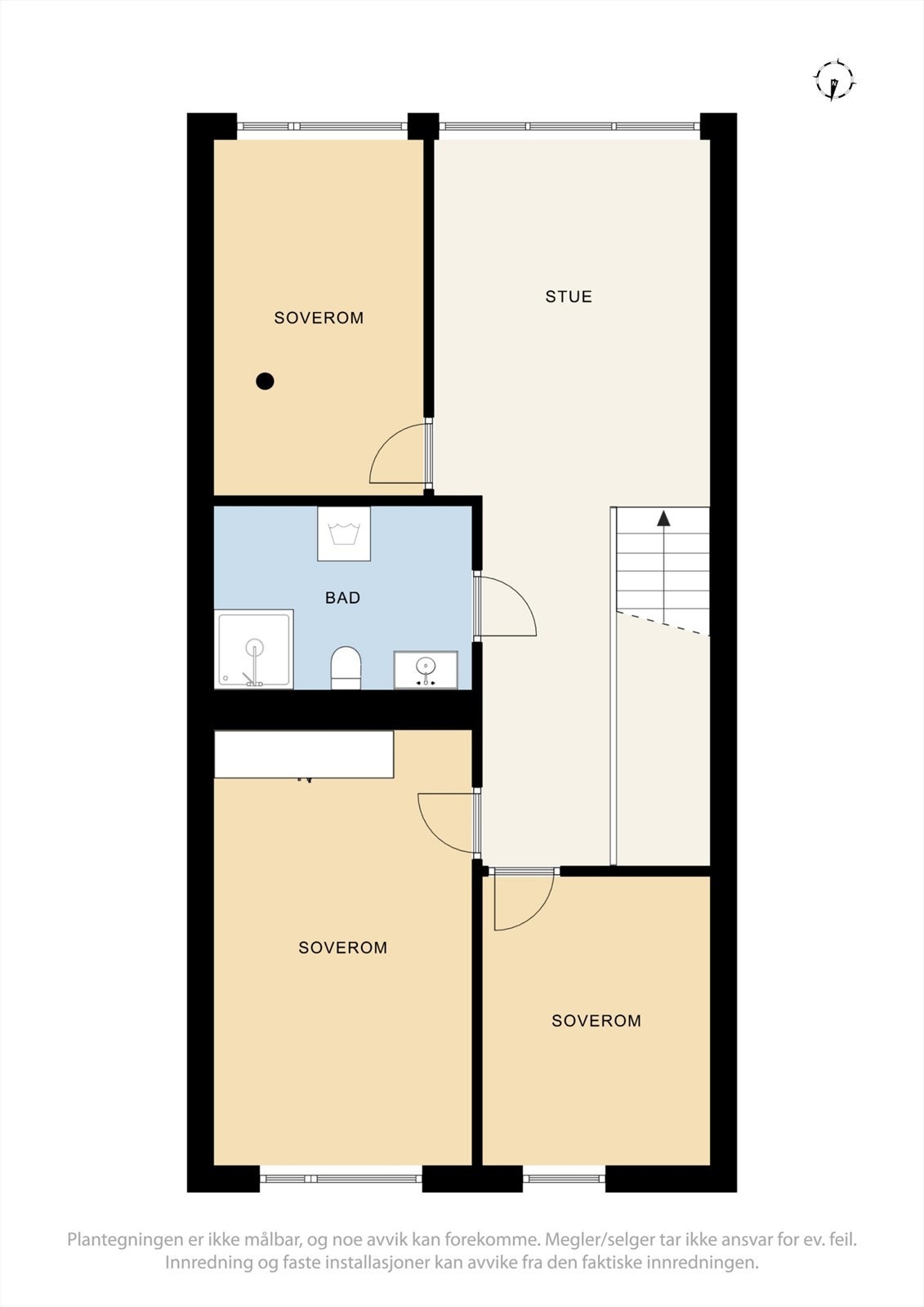 Plantegning 2. etasje. Galleribilde