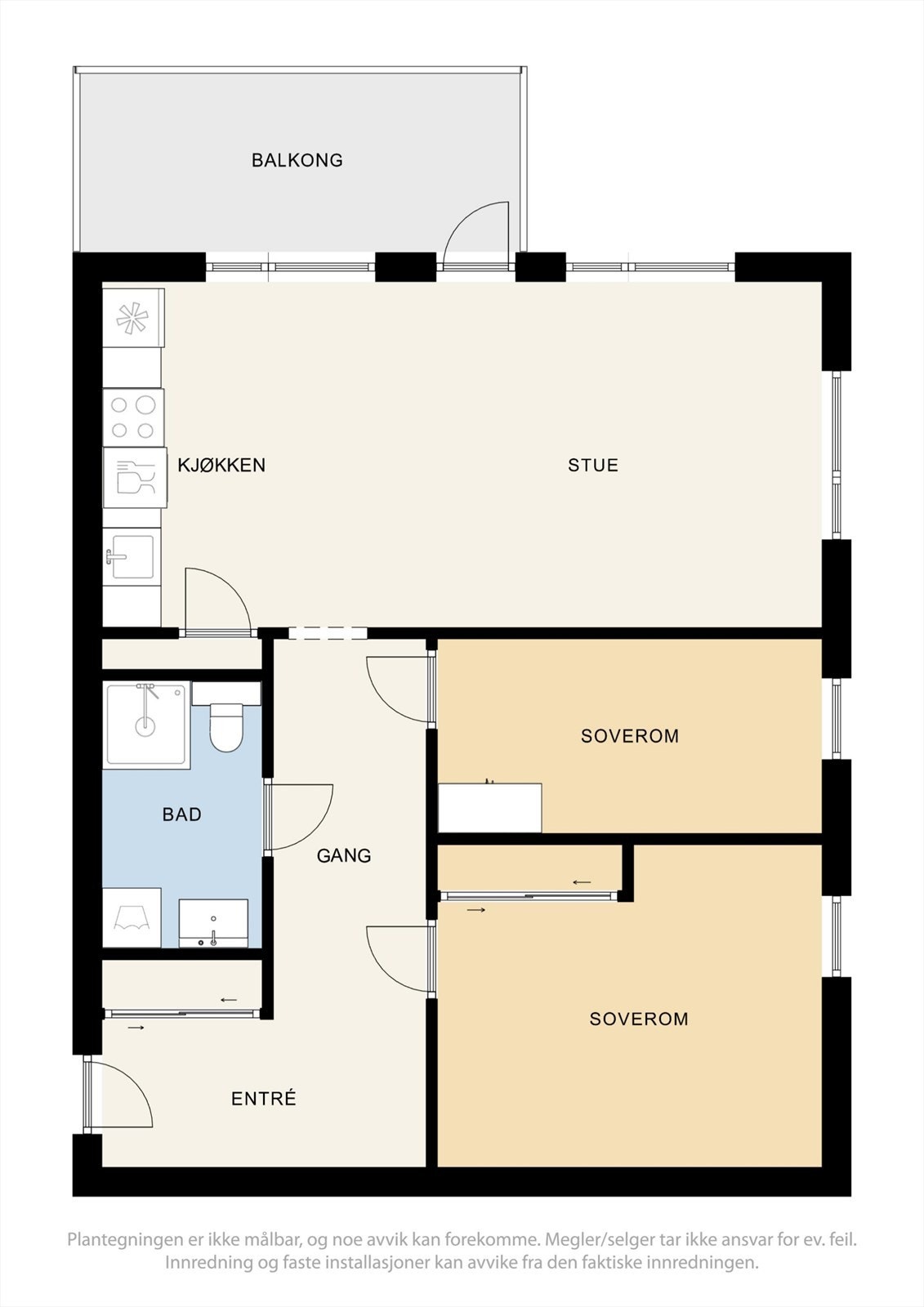 Plantegning. Galleribilde