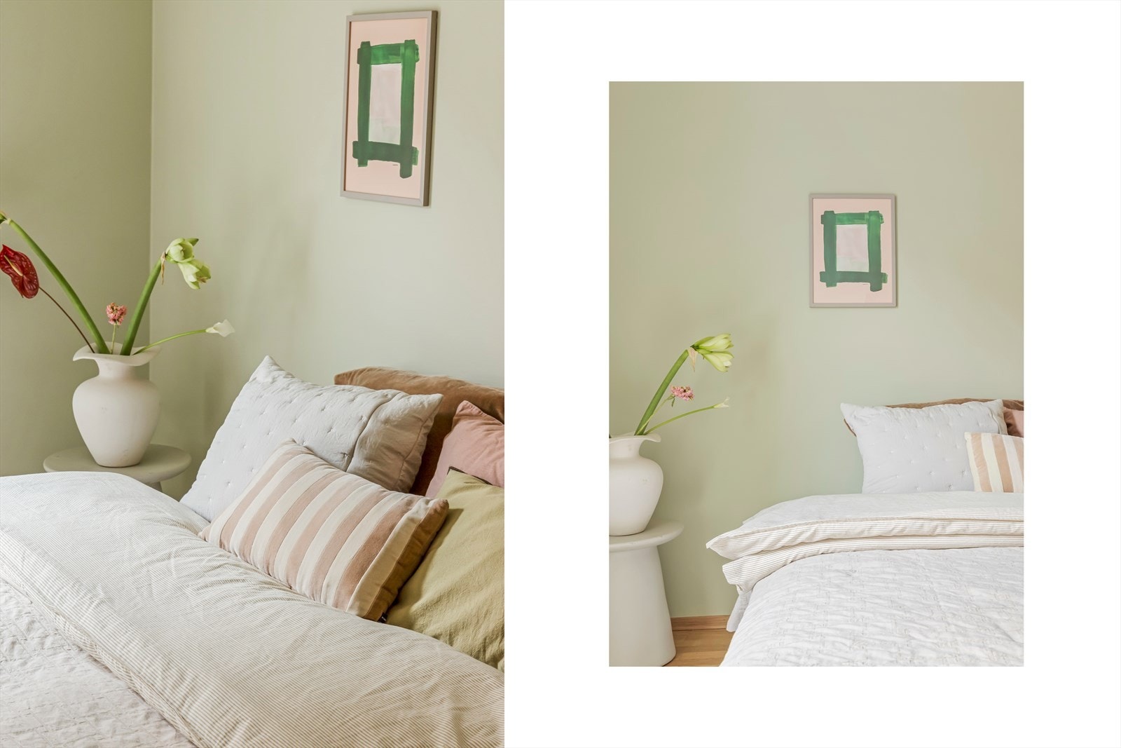 Leiligheten har en barnevennlig planløsning med to gode soverom. Galleribilde