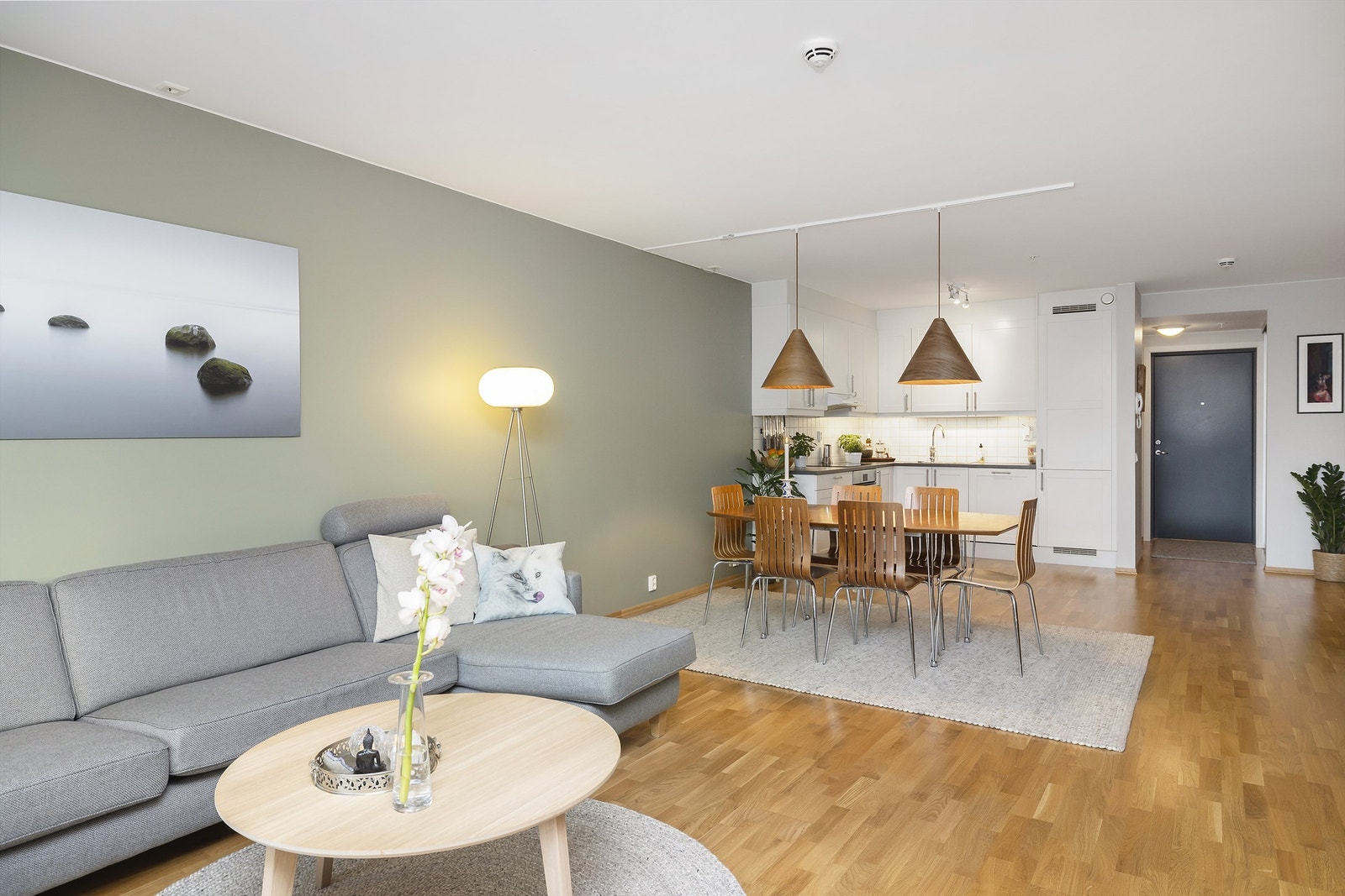 Leiligheten har 2 soverom og er totalt 81 kvm (BRA-I) Foto: Christian Thorsbye - Diakrit Galleribilde