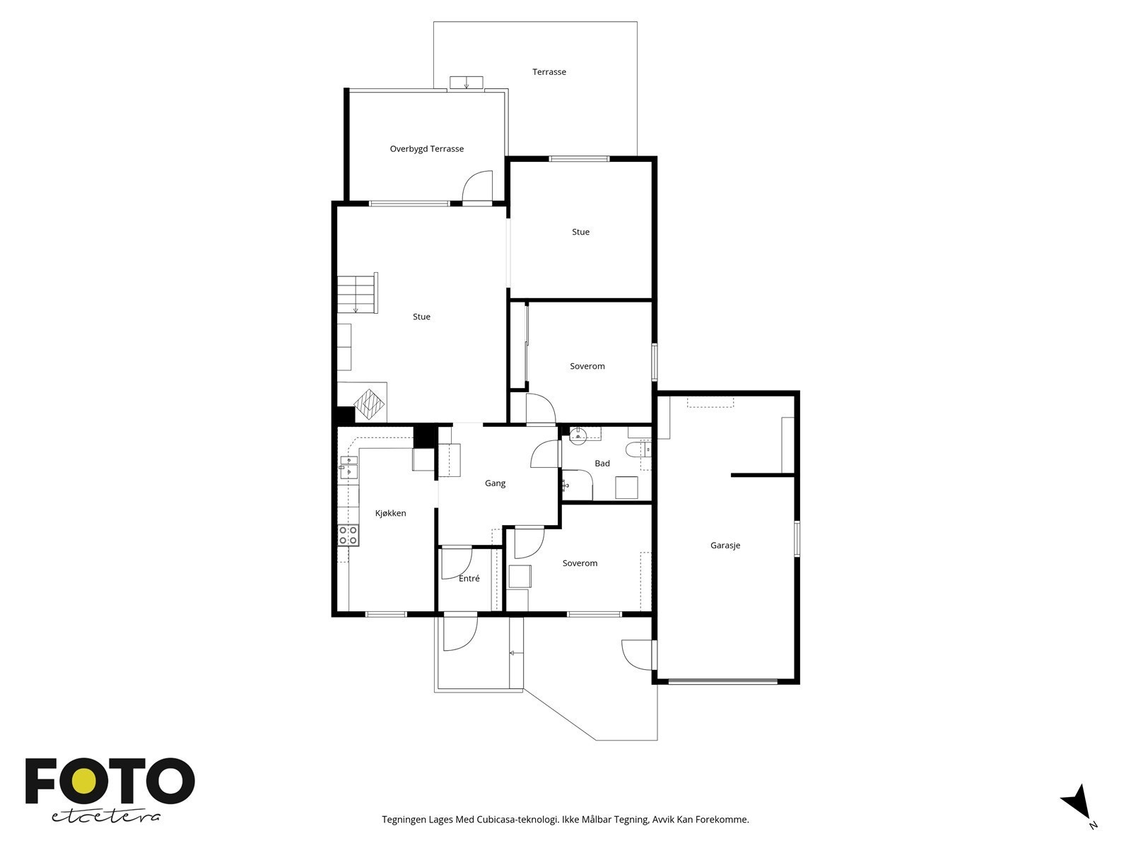 Plantegning 1. etasje. Galleribilde