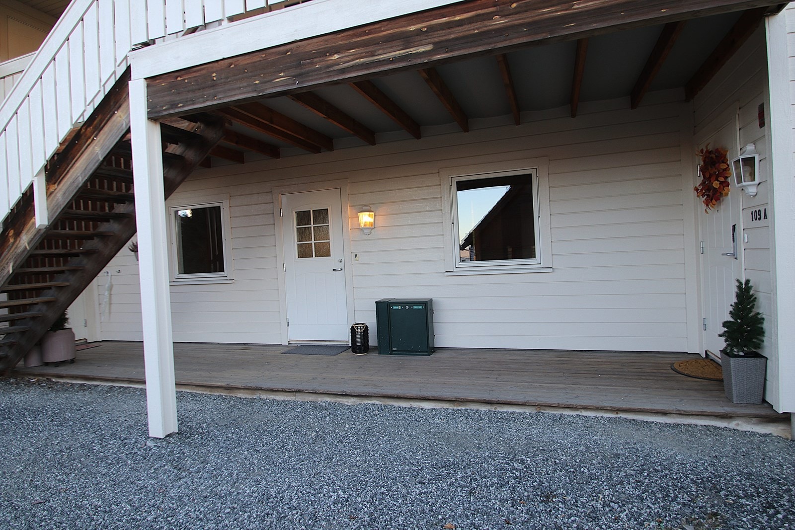 Overbygget inngangsparti. Galleribilde