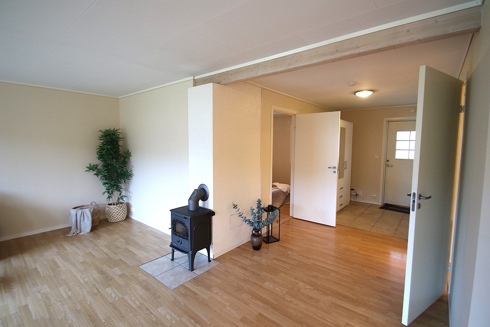 Vedovn i stuen gir god varme og hygge til kalde dager. Galleribilde